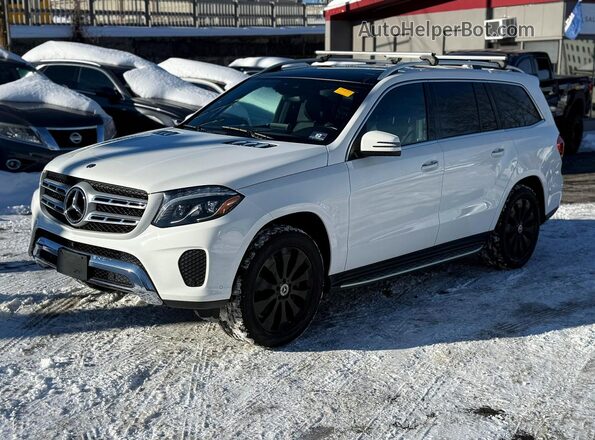 4JGDF6EE9KB220795 2019 MERCEDES-BENZ GLS White Rear left
