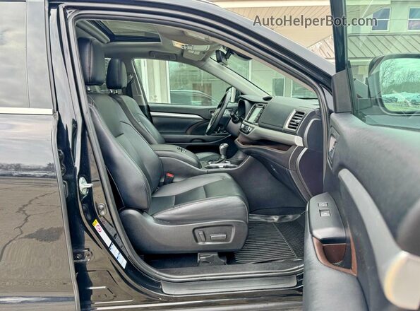 5TDJZRFH8KS950263 2019 TOYOTA HIGHLANDER Black 