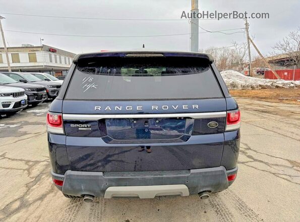 SALWR2VF1GA552189 2016 LAND ROVER RANGE Синий Вид наклейки с VIN-кодом