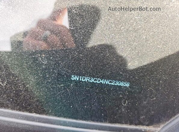 5N1DR3CD4NC230858 2022 NISSAN PATHFINDER Black 