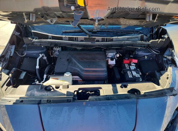 1N4AZ1BV2PC556348 2023 NISSAN LEAF Gray ძრავის განყოფილების ხედი