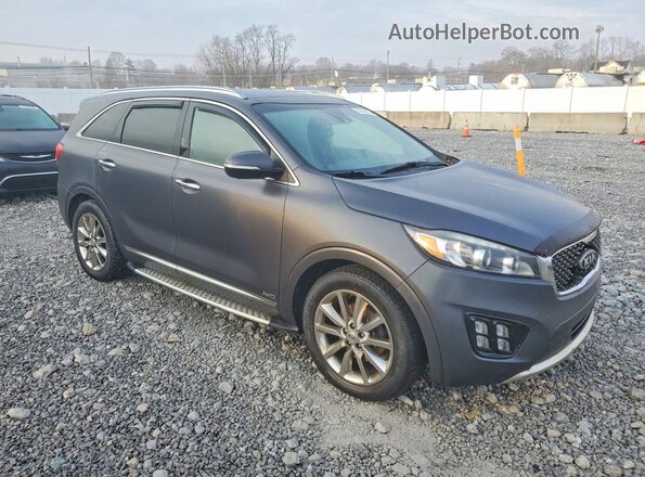 5XYPKDA50JG402199 2018 KIA SORENTO Gray 