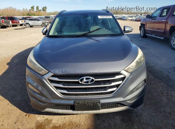 KM8J33A23JU629142 2018 HYUNDAI TUCSON Gray 