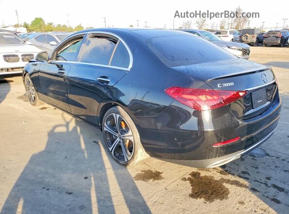 W1KAF4GB5PR139134 2023 MERCEDES-BENZ C Black უკანა მარჯვენა