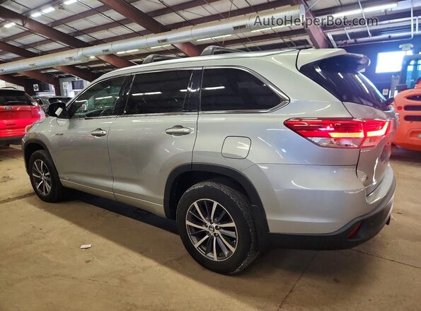 5TDJGRFH7HS026430 2017 TOYOTA HIGHLANDER HYBRID Silver 