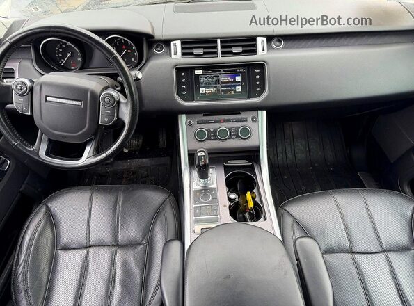 SALWR2VF1GA552189 2016 LAND ROVER RANGE Синий Вид задних сидений