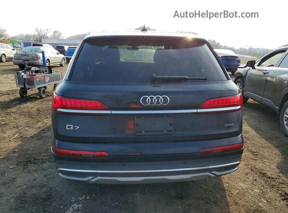 WA1LXBF72ND020155 2022 AUDI Q7 Black Вид салону спереду