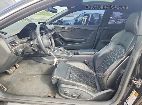 WAUP4AF57JA032447 2018 AUDI S5 Black Вид панелі приладів