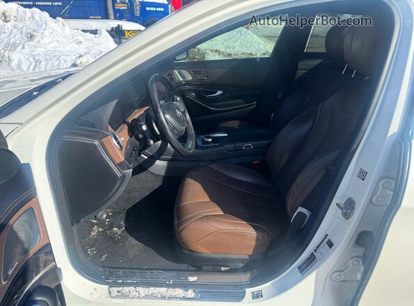 WDDUG8CB4HA316277 2017 MERCEDES-BENZ S Белый 