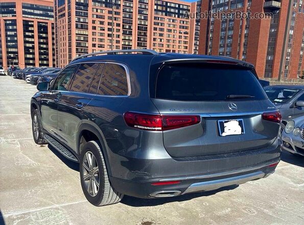 4JGFF5KE0LA144849 2020 MERCEDES-BENZ GLS Gray Delantero derecho