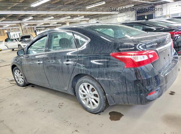3N1AB7AP6KY393730 2019 NISSAN SENTRA Черный 