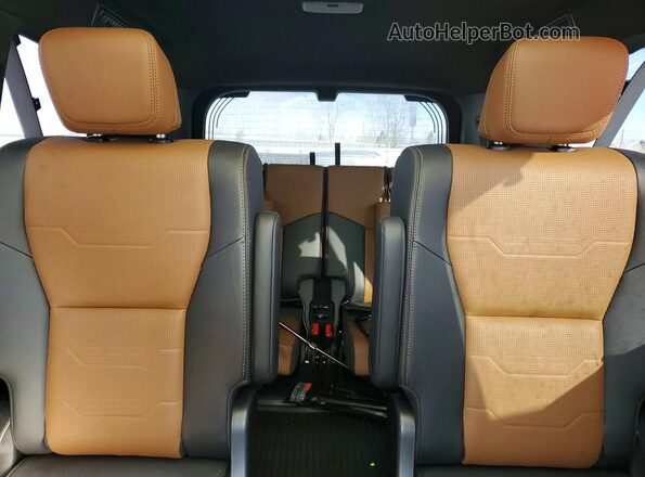 JTJVBCDX7S5049935 2025 LEXUS GX Gray Vista interior trasera