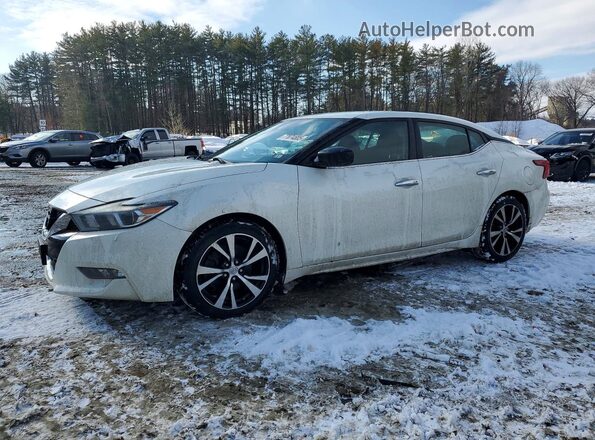1N4AA6AP8JC366293 2018 NISSAN MAXIMA White Tył lewy