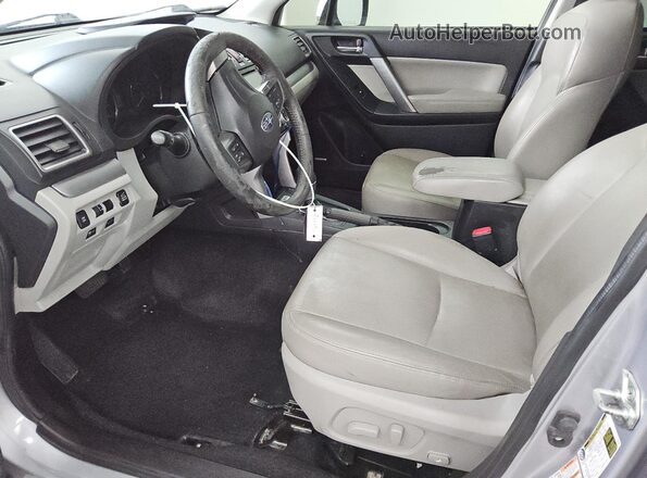 JF2SJAXC0GH468013 2016 SUBARU FORESTER 2.5I TO Silver 