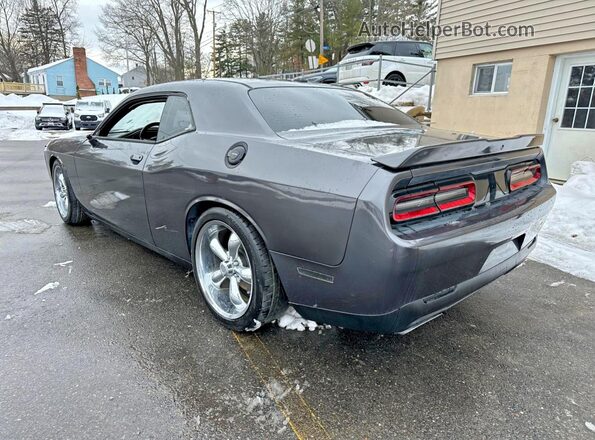 2C3CDZBT8JH141994 2018 DODGE CHALLENGER Серый Задняя правая четверть