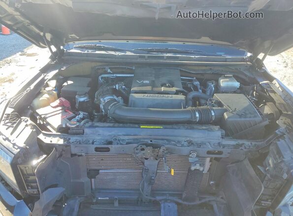 1N6ED1EJ6NN688434 2022 NISSAN FRONTIER Черный Вид подкапотного пространства