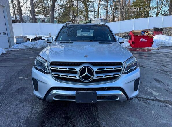 4JGDF6EEXJB178409 2018 MERCEDES-BENZ GLS Silver Հետևի տեսք