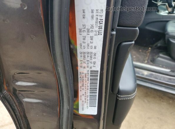 1C4RJFBG9HC729562 2017 JEEP GRAND CHER Серый Панорамный вид салона 360°