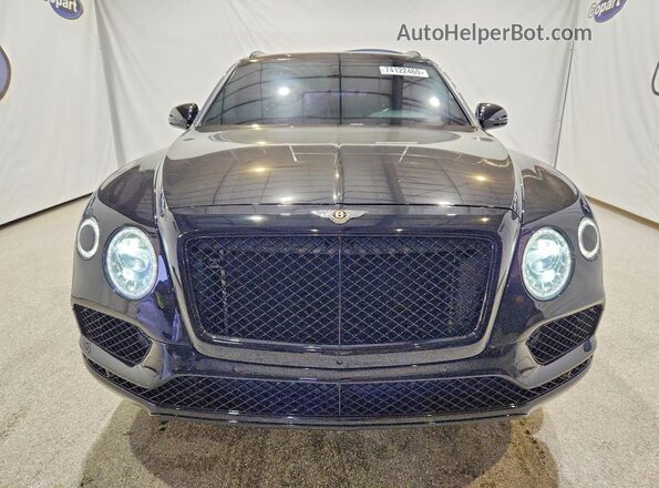 SJAAM2ZV4LC029508 2020 BENTLEY BENTAYGA Черный Вид сзади