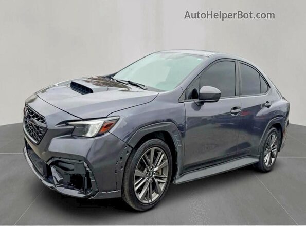 JF1VBAA67N9006931 2022 SUBARU WRX Серый Задняя левая четверть