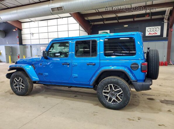 1C4PJXEN1SW644941 2025 JEEP WRANGLER Blue Հետևի աջ
