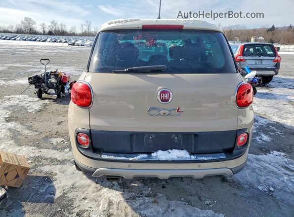 ZFBCFADH6GZ037788 2016 FIAT 500L Tan წინა სალონის ხედი