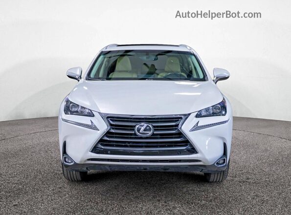 JTJYARBZ1H2062147 2017 LEXUS NX Белый Вид панели приборов