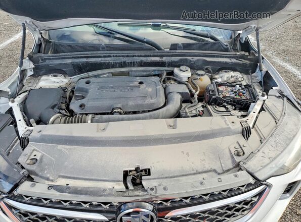 LRBFZRR41MD122678 2021 BUICK ENVISION White Vista de la etiqueta del VIN