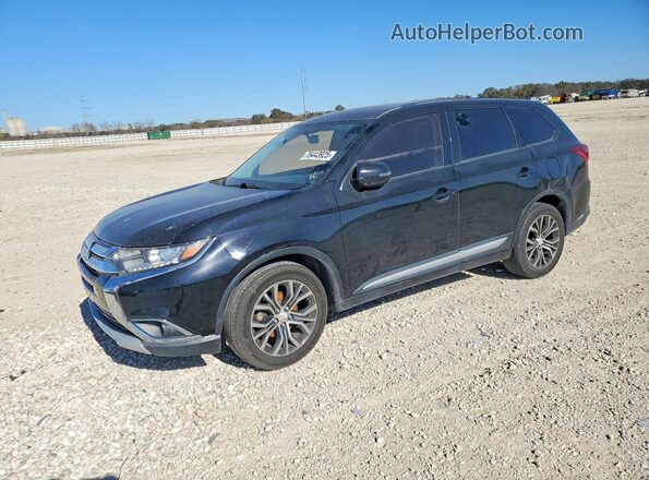 JA4AD3A34GZ040231 2016 MITSUBISHI OUTLANDER Black Հետևի ձախ