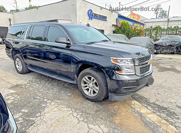 1GNSKHKC9LR249221 2020 CHEVROLET SUBURBAN Черный Задняя левая четверть
