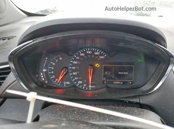 3GNCJNSB7JL387423 2018 CHEVROLET TRAX Silver 