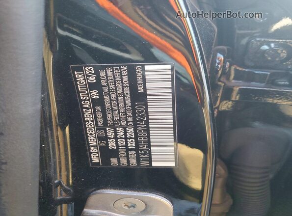 W1K5J4HB8PN423301 2023 MERCEDES-BENZ CLA-CLASS Черный 