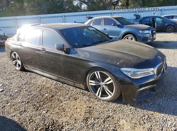 WBA7F0C55GGL99569 2016 BMW 7 SERIES Black Vista frontal
