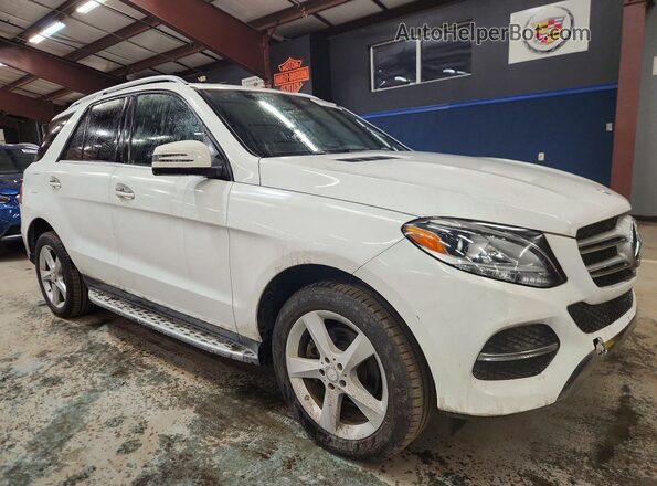 4JGDA0EB2GA725978 2016 MERCEDES-BENZ GLE White Przód prawy