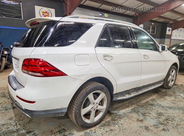 4JGDA0EB2GA725978 2016 MERCEDES-BENZ GLE White Tył prawy