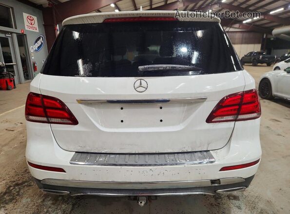4JGDA0EB2GA725978 2016 MERCEDES-BENZ GLE White Widok z tyłu