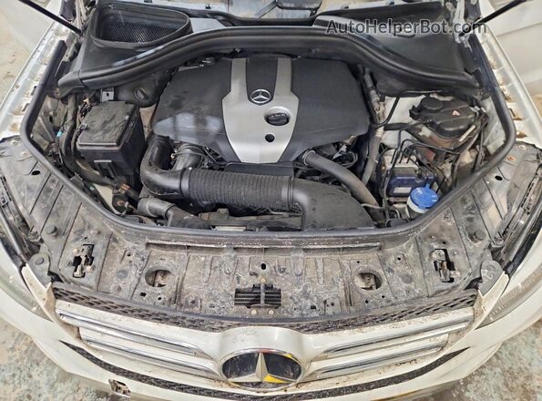 4JGDA0EB2GA725978 2016 MERCEDES-BENZ GLE White Widok komory silnika