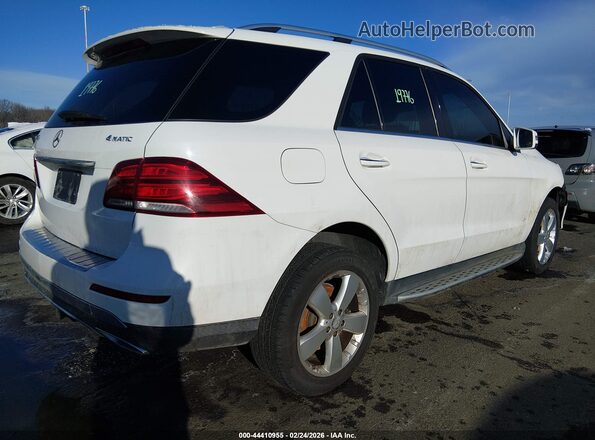 4JGDA0EB6GA620666 2016 MERCEDES-BENZ GLE 300D White Հետևի աջ