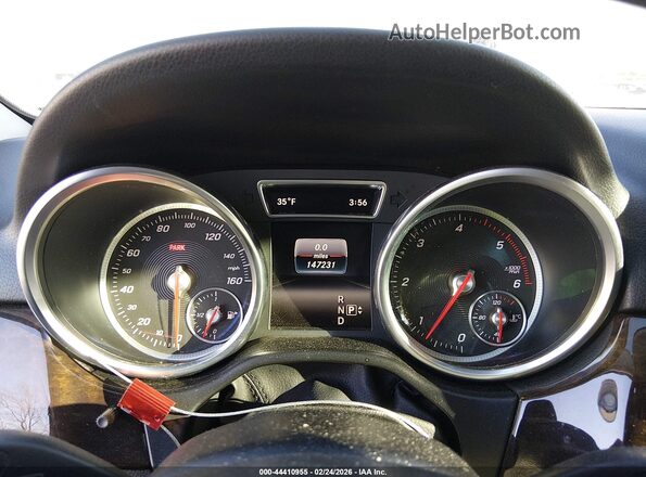 4JGDA0EB6GA620666 2016 MERCEDES-BENZ GLE 300D White Հետևի նստատեղերի տեսք