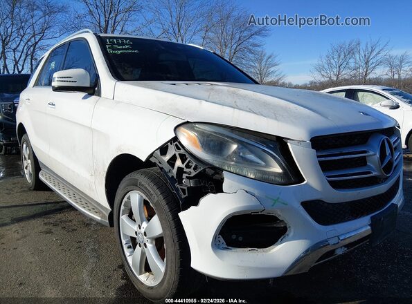 4JGDA0EB6GA620666 2016 MERCEDES-BENZ GLE 300D White Դիմացի տեսք