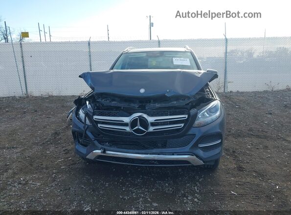 4JGDA0EB6GA681015 2016 MERCEDES-BENZ GLE 300D Gray Вид задньої частини салону