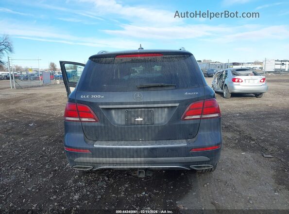 4JGDA0EB6GA681015 2016 MERCEDES-BENZ GLE 300D Gray 