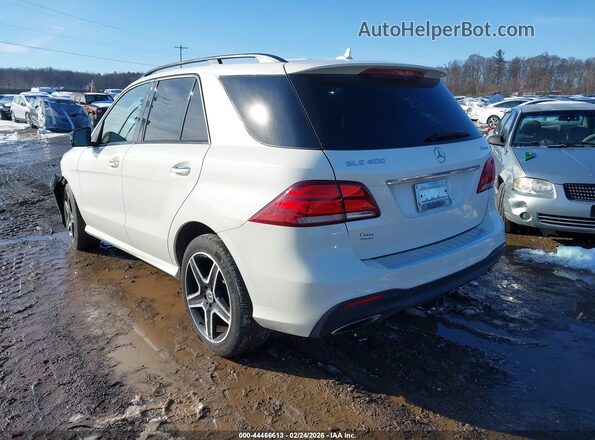 4JGDA5GB0KB205243 2019 MERCEDES-BENZ GLE 400 White Tył lewy