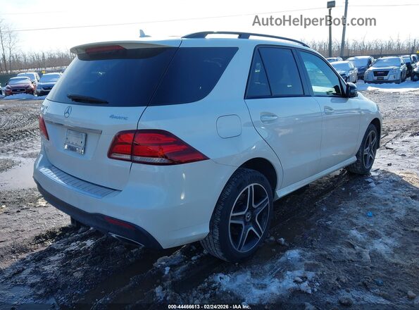 4JGDA5GB0KB205243 2019 MERCEDES-BENZ GLE 400 White Tył prawy