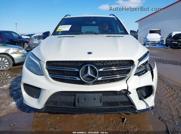 4JGDA5GB0KB205243 2019 MERCEDES-BENZ GLE 400 White Widok zestawu wskaźników