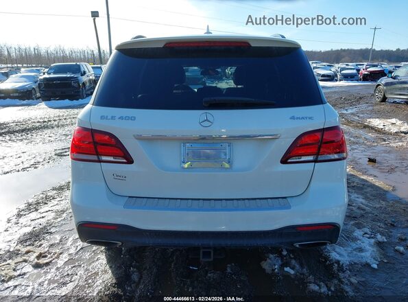 4JGDA5GB0KB205243 2019 MERCEDES-BENZ GLE 400 White 
