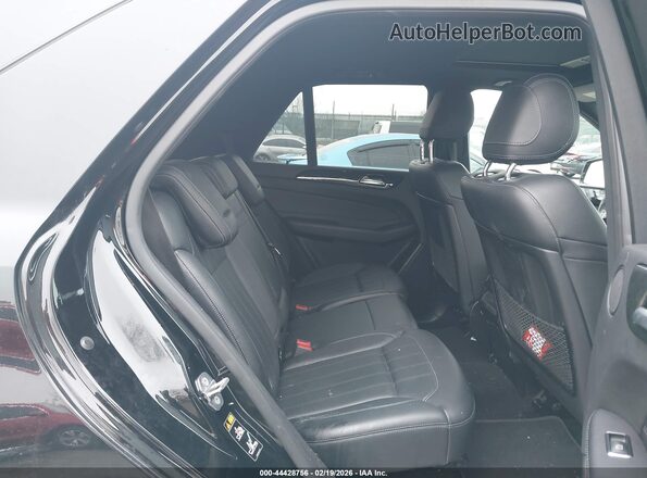 4JGDA5HB0JB172502 2018 MERCEDES-BENZ GLE 350 Black VIN კოდის სტიკერის ხედი