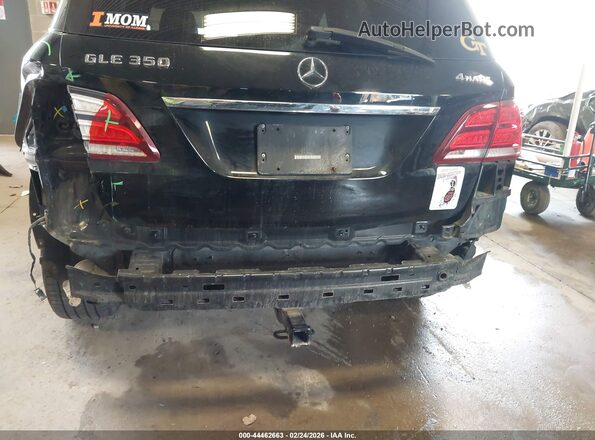 4JGDA5HB1GA741498 2016 MERCEDES-BENZ GLE 350 Black 