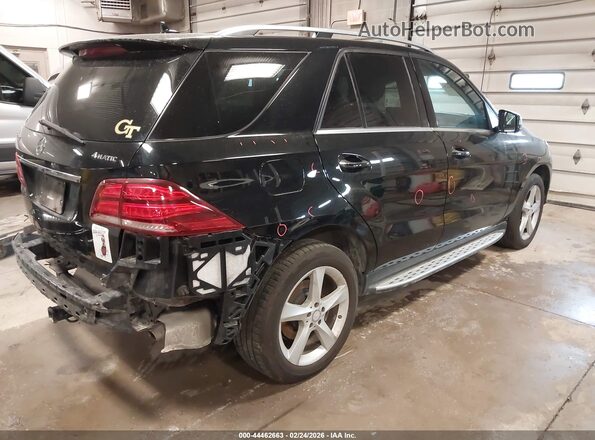 4JGDA5HB1GA741498 2016 MERCEDES-BENZ GLE 350 Black 