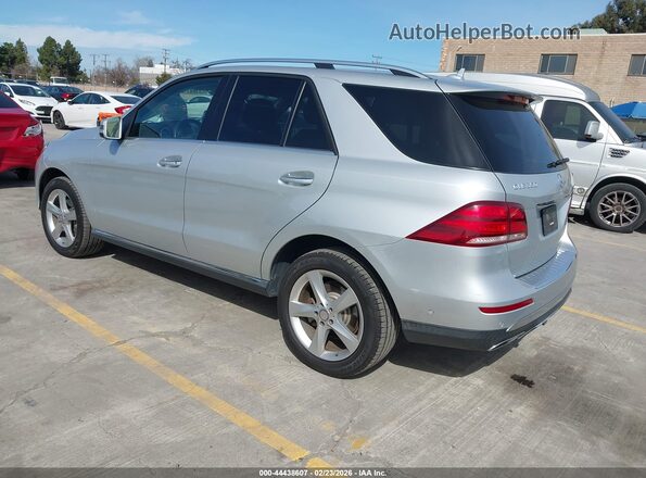 4JGDA5HB2GA810909 2016 MERCEDES-BENZ GLE 350 Серебряный 